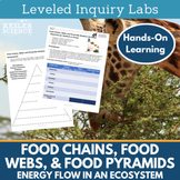 Food Chains, Food Webs, and Energy Pyramids Inquiry Labs