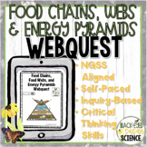 Food Chains, Food Webs, and Energy Pyramids WebQuest