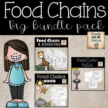 Preview of Food Chains Mega Bundle