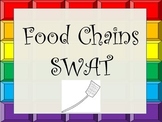 Food Chains Vocabulary SWAT game- Life Science