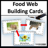 Food Chains - Food Webs Activities - Ecosystem Task Cards