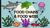 Food Chains and Food Webs PowerPoint and Interactive Journ