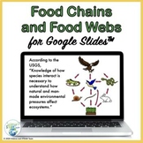 Food Chains and Food Webs for Use with Google Slides™ 