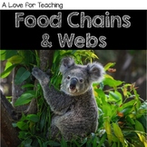 Food Chains and Webs No Prep Resources