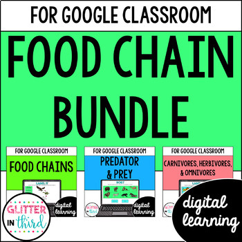Preview of Food Chains Producers Consumers Decomposers Activities for Google Classroom