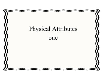 Preview of Physical Attibutes