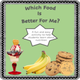 Food Choice Worksheet