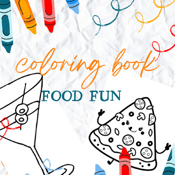 Preview of Food Coloring Pages | Coloring Sheets | Food Coloring Book