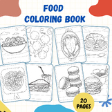 Food Coloring Pages  | Fun Coloring book |  For Kids wow