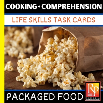 Preview of Food Directions - Kitchen Life Skills: Cooking Packaged Foods | Special Ed