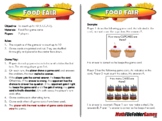 Food Fair - Kindergarten Math Game [CCSS K.CC.A.1]