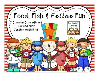 Preview of Food, Fish & Feline Fun {March Stations}