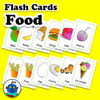 Food Flash Cards - Cutlery Vocabulary - Fruit and Vegetable ESL EFL ...