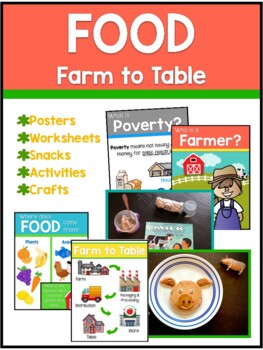 Preview of Food - Foods Journey - Early Elementary