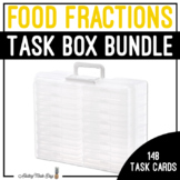 Food Fractions Task Box Bundle