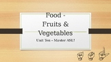 Food - Fruits & Vegetables