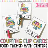 Counting Clip Cards | Numbers Up to 10 | 6 Hands-on Math Centers