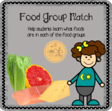 Food Group Education: Picture-Word Matching