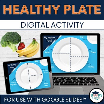 Preview of Food Group - Healthy Eating Plate - Digital Activity for Google Slides™