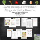 Food Group Mega Bundle: Nutrition Games and Cooking Activities