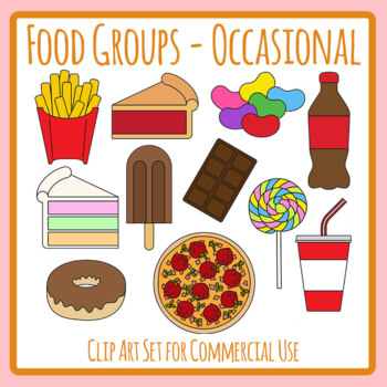 Food Group Junk Food Clip Art – Whimsy Clips