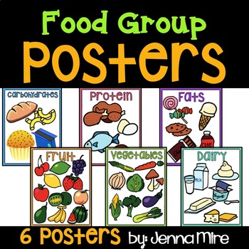 Preview of Food Group Posters