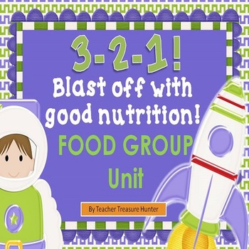 Preview of Food Group Posters ~ MY PLATE ~ Teaching unit for food groups