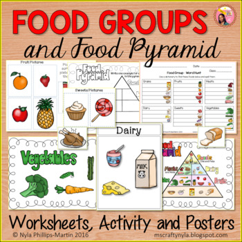 food group printables sorting activity worksheets and posters