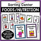 Food Group Sorting | Healthy vs Unhealthy Food Sorting | N
