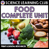 Food Groups, Food Pyramid, and Nutrition Science Unit Curriculum