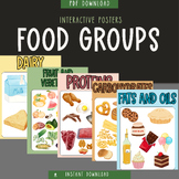 Food Groups - Interactive Posters