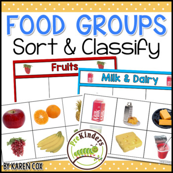 Preview of Food Groups: Sort & Classify, Nutrition