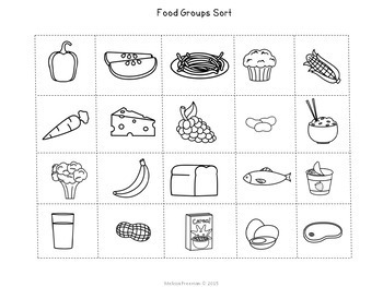 Food Groups (Canada's Food Guide) by The Teaching Rabbit | TpT