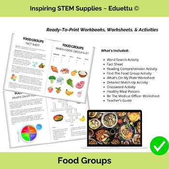 Food Groups Worksheets & Activities | A Comprehensive Lesson | TPT