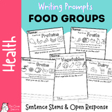 Food Groups Writing