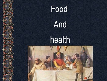 Preview of Food & Health During the Middle Ages PowerPoint