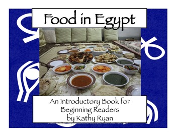 Preview of Food In Egypt Informational Mini-Book for Beginning Readers