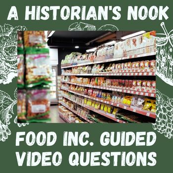 Preview of Food Inc. Guided Video Questions