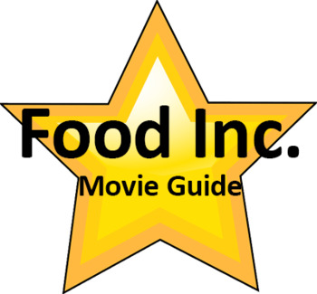 Food Inc Movie Questions | Movie Guide + ANSWERS | Worksheet (2009)