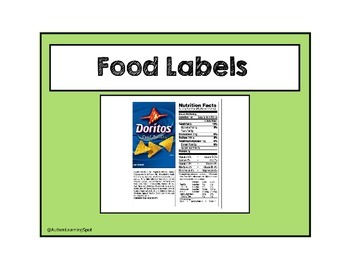Preview of Food Labels
