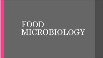 Preview of Food Microbiology
