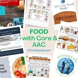 Food: November All Year Core & More Activity Set for AAC &