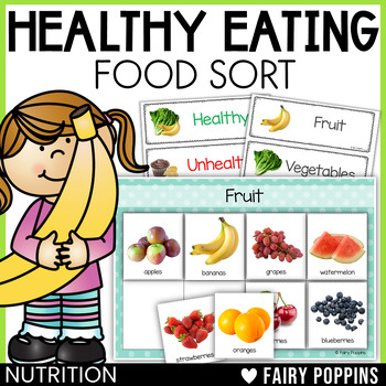 Preview of Food & Nutrition - Food Groups Sorting Activities