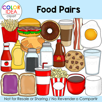 Food Pairs By Color Idea 