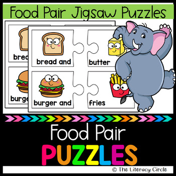 Preview of Food Pairs Jigsaw Puzzles