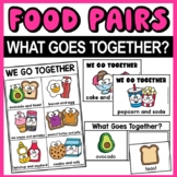 Food Pairs - What Goes Together? Word Association Activities