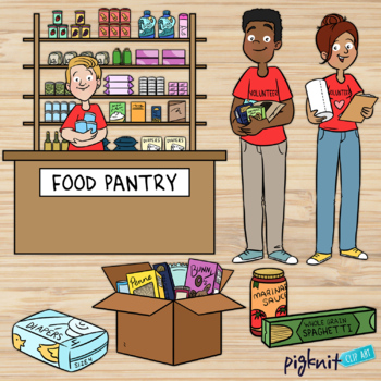 food drive clipart