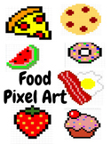 Food Pixel Art Collection