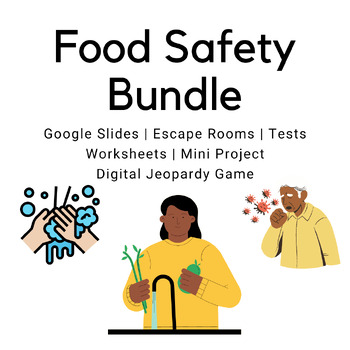 Preview of Food Safety Bundle For The Cooking And Family Consumer Science Classroom