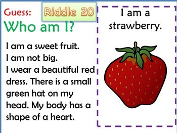 food riddles by esl classroom teachers pay teachers